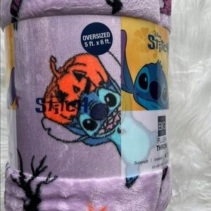🆕Disney Lilo and Stitch Oversized Throw Blanket Halloween Plush Stitch